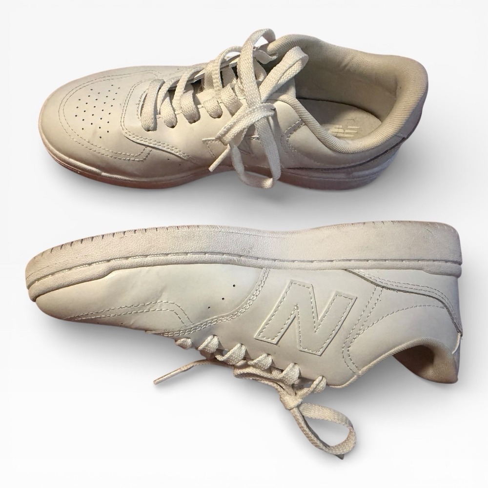 New Balance BB80 Sneaker Men's 7.5 Women's 9‎ White Shoe - Picture 5 of 7